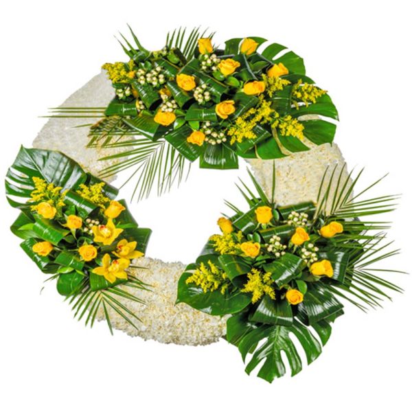 Corona de flores nº07
